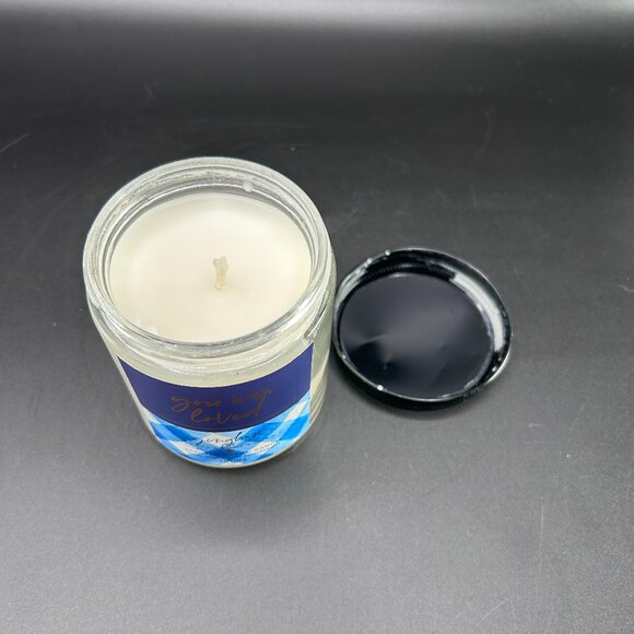 Gingham by Bath And Body Works Scented Mason Candle "You Are Loved" New - Picture 6 of 8